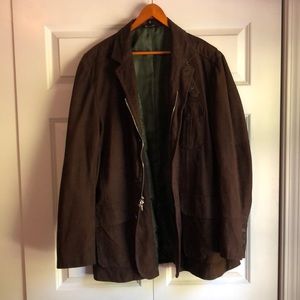 LEATHER Victorinox Jacket!